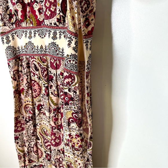 Ba&sh Zael Printed Midi Dress Size US 8 - Picture 11 of 14